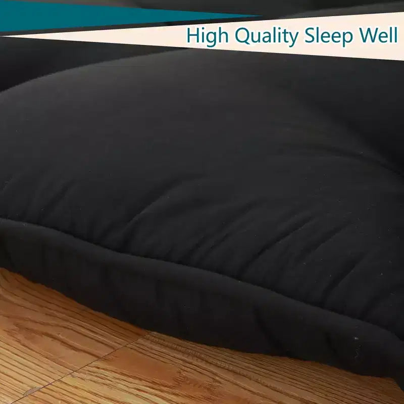 Futon Mattress Japanese Style - Foldable Floor Sleeping Mattress, Tatami Mat Roll Up Camping Pad